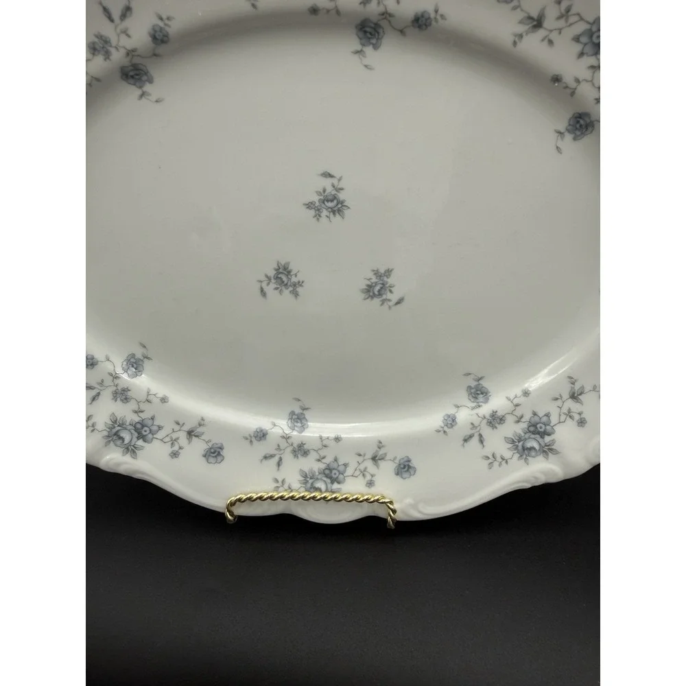 Johann Haviland Blue Garland Serving Platter 13